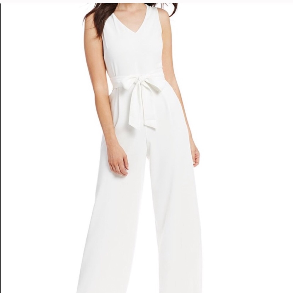White CeCe jumpsuit